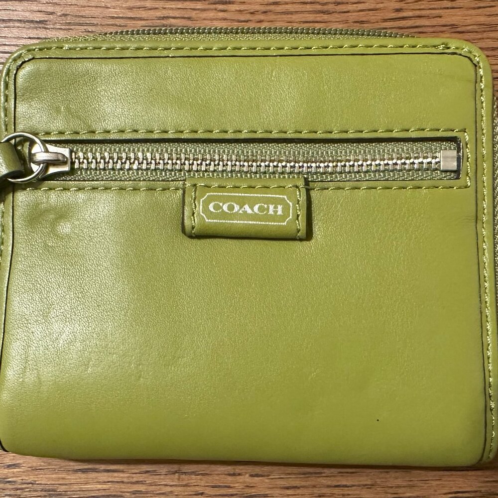 Coach mini Wallet - Ligh Green